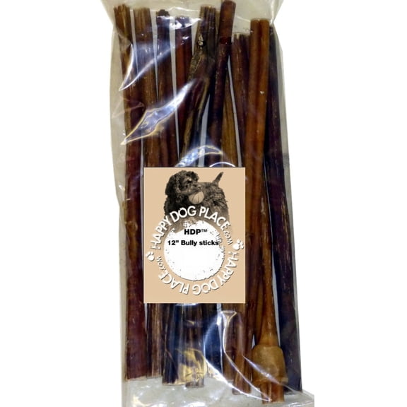 HDP Select 12" Bully Sticks Size:Pack of 12