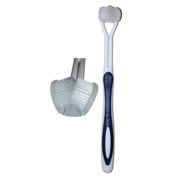 HDP Triple Pet Toothbrush Size:Large Pack of 2