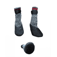 thumbnail image 1 of HDP Waterproof rubberized Street Socks With VELCRO Strap boots Set of 4 Size:XSmall Color:Black, 1 of 1