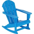 thumbnail image 1 of HDPE Adirondack Rocking Chair (Blue), 1 of 3