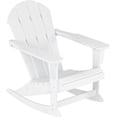 thumbnail image 1 of HDPE Adirondack Rocking Chair (White), 1 of 3