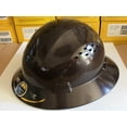 thumbnail image 1 of HDPE Dark Tan Full Brim Hard Hat with Fas-trac Suspension, 1 of 3