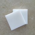 HDPE (High Density Polyethylene) Plastic Sheet 1" x 12" x " Natural