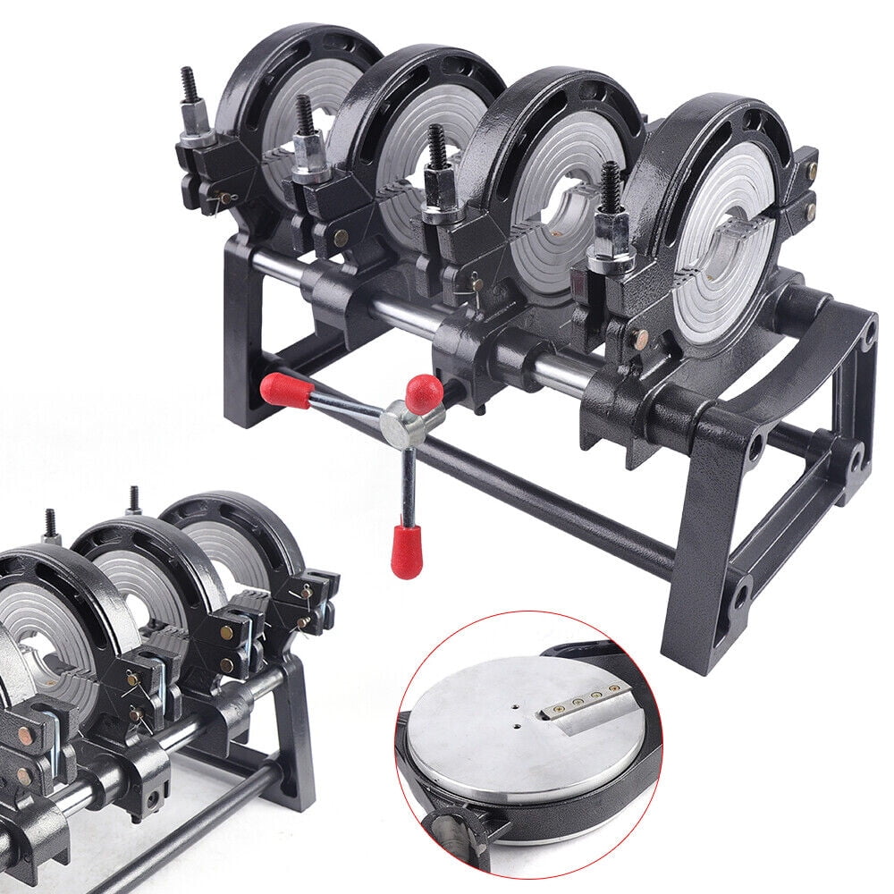 HDPE PP PE Butt Fusion Welding Machine Manual Piping Pipe Fusion Welder ...