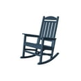 HDPE Patio Rocking Chair, All Weather Resistant Poly Lumber Outdoor