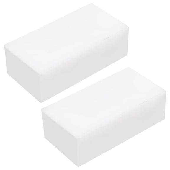 HDPE Plastic Board Sheets Rectangle White 160x80x52mm for DIY
