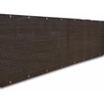 thumbnail image 2 of Customizable 4ft Privacy Fence Screen – Black HDPE Windscreen – 1-160ft Length – Grommets & Ties Included 2 of 3