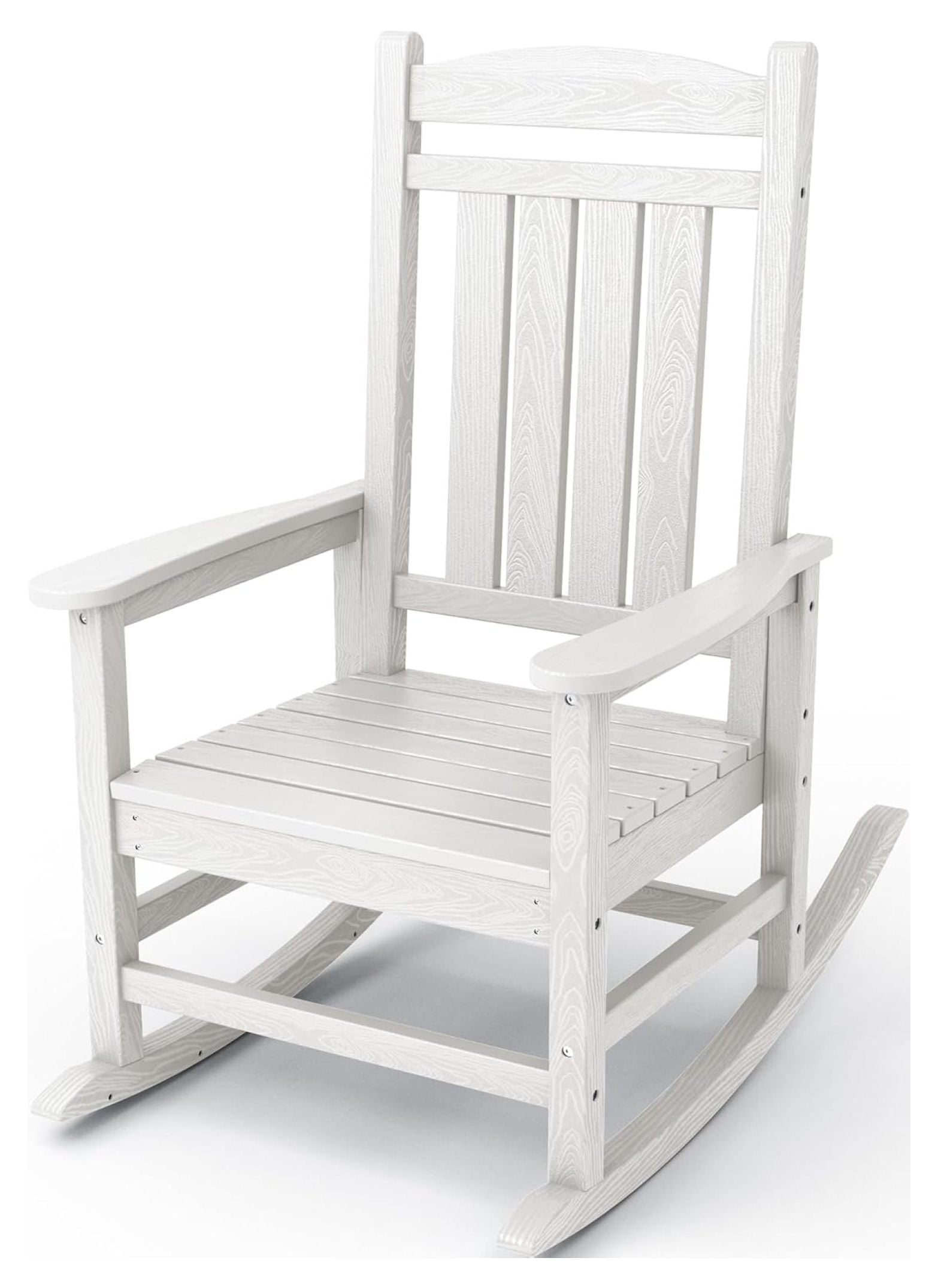 HDPE Rocking Chairs Outdoor, Patio Rocking Chairs with 330lbs Support ...