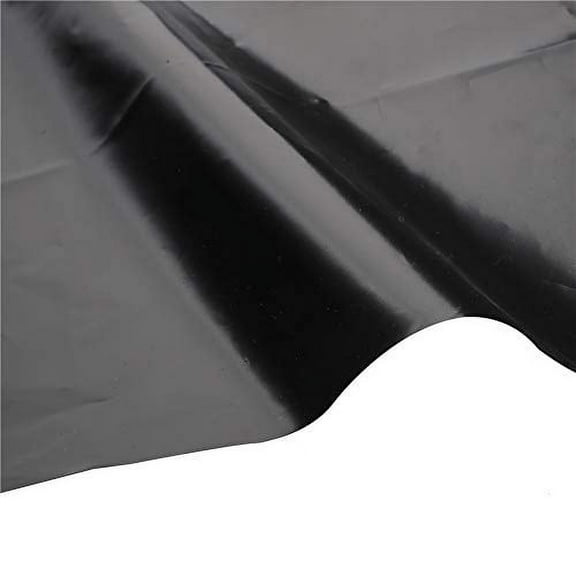 HDPE Rubber Pond Liner, 10 x 10 feet Pre Cut Black Pond Liner for Water Garden,Koi Ponds, Streams Fountains