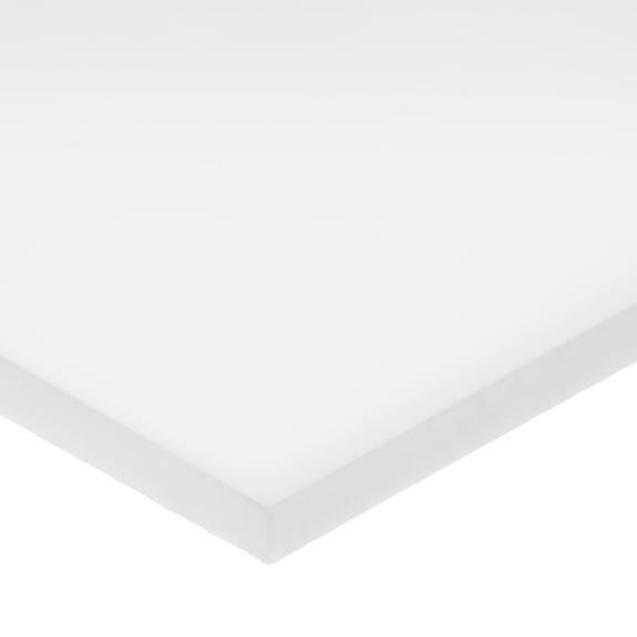 HDPE Sheet - 1/4" Thick x 24" Wide x 24" Long
