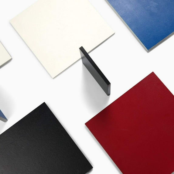 HDPE Sheet - 3/8" (.375) Thick High-Density Polyethylene Panel for Industrial, DIY, and Outdoor Use (White, 12 X 12)