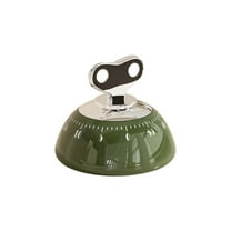 HDPPNQ Kitchen Timers for Cooking, Chef Cooking Timer Clock with Loud Alarm, Backing Desk Timer, No Batteries Required, Countdown Reminder , Green