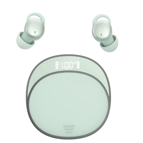 HDPPNQ Sleep Earbuds for Side Sleepers, Wireless Earbuds, Comfortable Noise Blocking, LED Power Display, Music Sleep Dual Mode for Sleeping Working Hiking, A