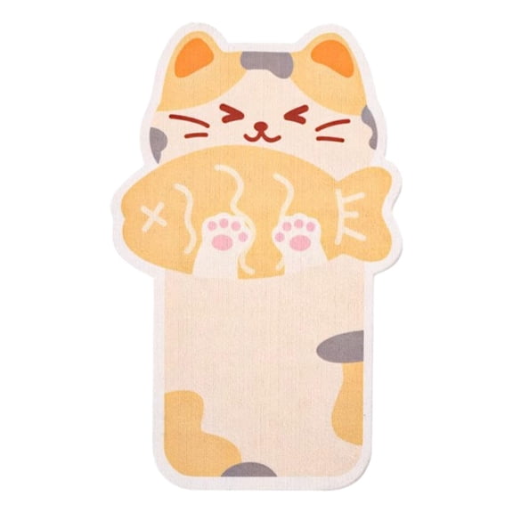 HDPPNQ Wall Mounted Cat Scratcher, Wall & Floor Cat Scratcher Pad, Self-Adhesive Cat Scratching Mat, Trimmable Self-Adhesive Carpet, Cats Scratchers for Indoor Cats, A