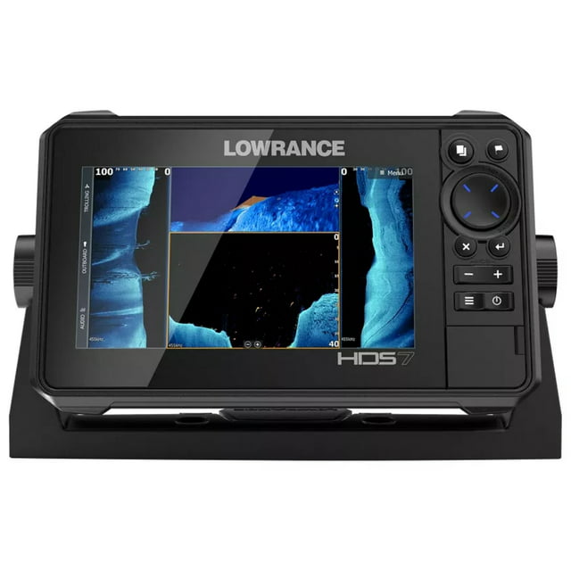 HDS-7 Live - 7-inch Fish Finder with Active Imaging 3 in 1 Transducer with Active Imaging Sonar FishReveal Fish Targeting and Smartphone Integration. Preloaded C-MAP US Enhanced Mapping