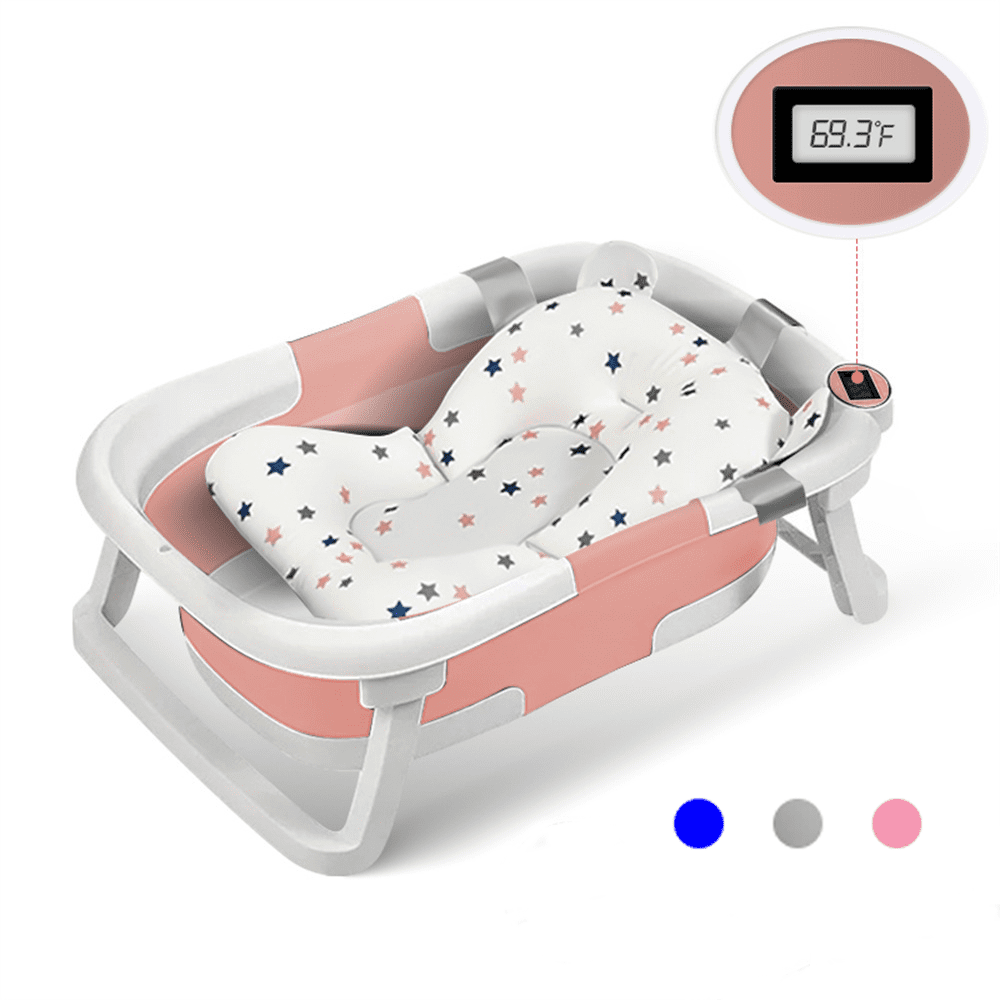 Aiwanto Collapsible Folding Baby Tub with Cushion Toys Body Temperature  Sensing Collapsible Tub for Toddler Kids80 50CM Buy, Best Price in Russia,  Moscow, Saint Petersburg