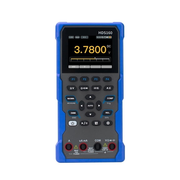 HDS160 2-in-1 Digital Oscilloscope, 4 1/2 Digit 20000 Counts True RMS Multimeter