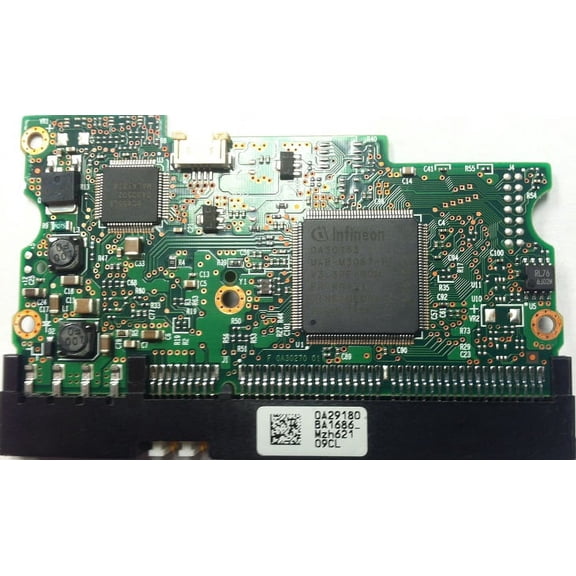 HDS728080PLAT20, 0A29180 BA1686_, 0A30210, BA1773, Hitachi IDE 3.5 PCB