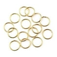 thumbnail image 1 of HDSupplies 200 Pieces - 8mm Jump Rings Gold Tone Plated - 18 Gauge (1mm Thickness), 1 of 3
