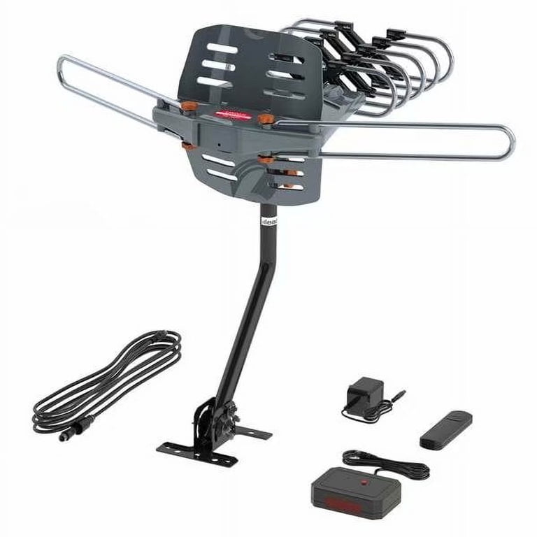 Five Star Range Module Outdoor HDTV Antenna 150 Mile Five Star Range - Motorized 360° Rotation ...
