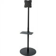 thumbnail image 1 of HDTV Floor Stand for 26"-42", Tilting Bracket and Adjustable Shelf (Black Steel) (TVSDP2642B), 1 of 1