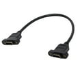 thumbnail image 1 of HDTV Male/Female To Female Extension Cable with Screw Panel Mount for HDTV Monitor Gaming Console Projector Accessoires, 1 of 7