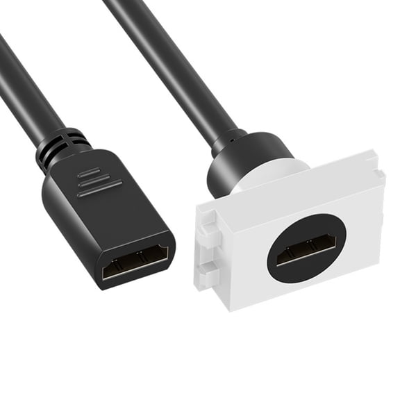 HDTV Panel Mount Connectors Female Male Option for Customized High Clear Display for Projectors Devices