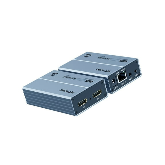 HDTV Repeaters Extender Over Cat5/Cat6 Cable 150m 1080P 60Hz Resolution With LoopOut And Sound Transmission
