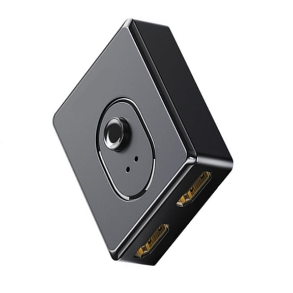 HDTV Splitter 1 in 2 Out 4K HDTV Cable Splitter Display 2 in 1 Out Manual HDTV Display for Game Consoles Accessories