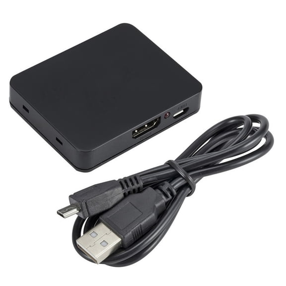 HDTV Splitter 4K 1 In 2 Out Two Displays Hubs with Sound Syncs for Enhanceds Visual Experience