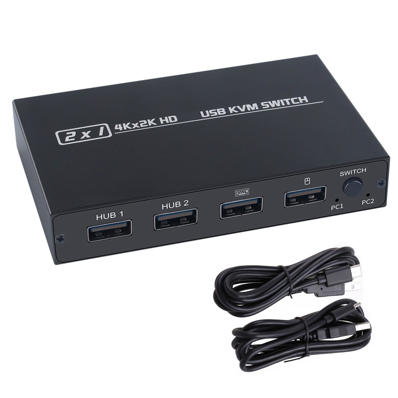 Selector In Computer HDTV Switcher 2Port USB Selectors 4K 30Hz Video Resolution for Computer ...