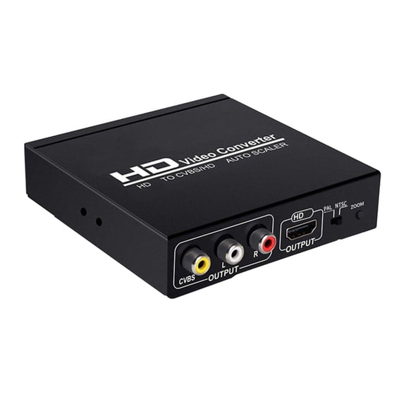 HDTV Video Adapter Dense Video Processor Features Advanced Anti Interferences Design Perfect for Flawlesses Output