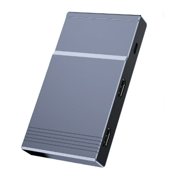 HDTV Video Capture Card 4K 60Hz HDTV to USB C Video Grabber Box for Computer Camera Live Stream Meeting Recording