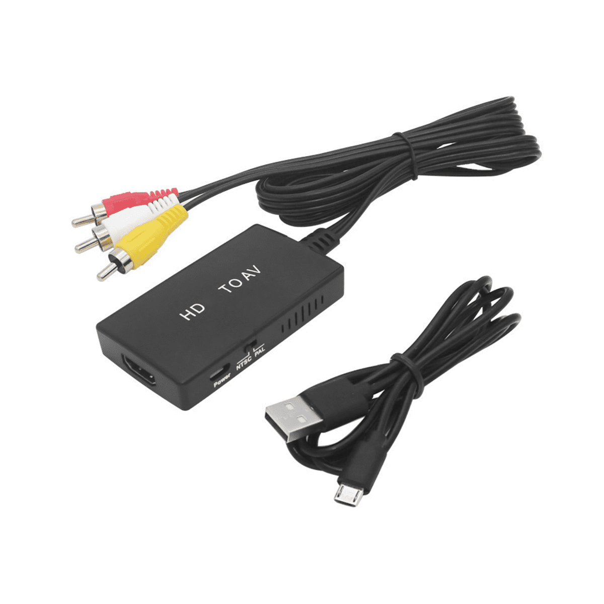 HDTV to HD Converter Compatible to RCA AV/CVSB L/R Video 1080P
