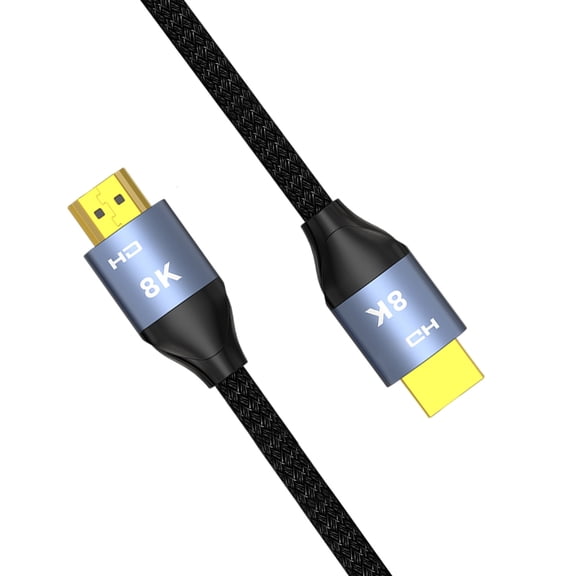 HDTV to HDTV Cable HDTV Cord Male to Male HDTV Wire 8K@60Hz 4K@240Hz for HDTV Monitors Gaming Consoles Projectors