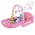 thumbnail image 1 of HDUTNGISN Baby Play Mat Gym with Piano & Toys-Tummy Time Activity Mat for Infants 0-12M (Pink), 1 of 10