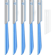 HDUYFYD Dermaplaning Tool (5 Count) – Easy to Use Dermaplane Razor For Face – Practical Hair Remover Blade for Eyebrows and Peach Fuzz – Facial Shaver for Women
