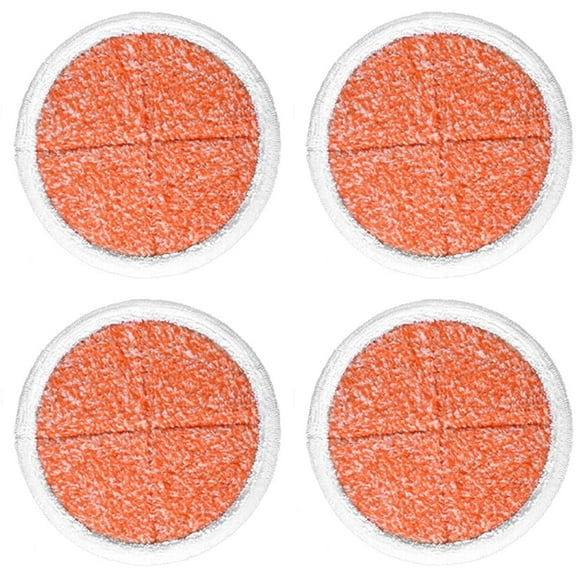 ZOUYUE Spinwave Replacement Pads Compatible with Bissell Spinwave Powered Hard Floor Mop 2039 Series,20399,2039A,2307,2315A,2124,Spin Heavy Scrub Mop Pads for Floor Cleaner (4 Pack)