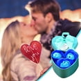thumbnail image 1 of HDWUEN 3 Piece Rose Soap Flower Birthday Gift Box Valentine's Day Gift Rose Flower Heart Gift, 1 of 5