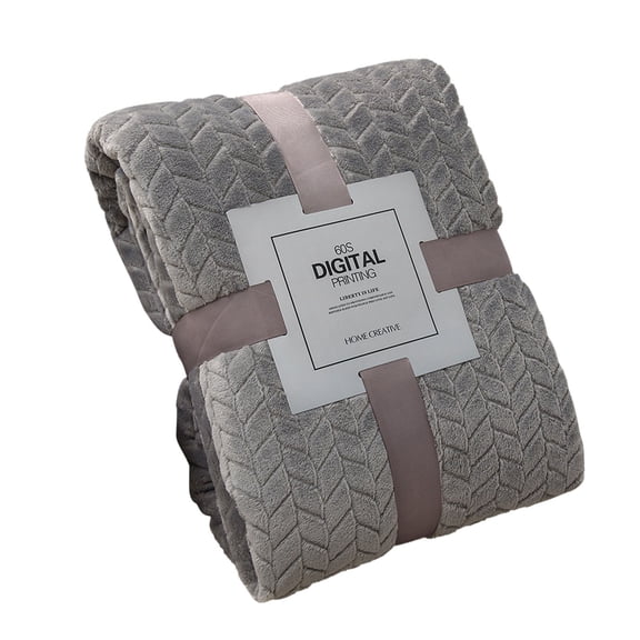 HDWUEN 39*59Inch Fleece Blanket for Bed Cozy Soft Lightweight Throw Blankets King Size Blanket
