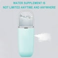 thumbnail image 1 of HDWUEN 40ML Mini Humidifiers for Bedside Perfect for Plant Car Portable Ultrasonic Humidifier Office Home Bedside Cold Air Cool Mist Top Fill Aroma Dissfuser Small Humidifiers, 1 of 6