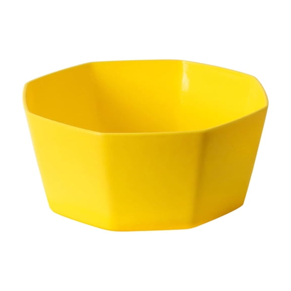 HDWUEN 8.2×3.9In Flower Pot Resin Small Indoor Planter Pot,Ideal for Flower Succulents Cactus,Yellow