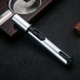 thumbnail image 1 of HDWUEN Cool Lighters for Men,Jet Flame Torch Butane Torch Lighter for Outdoor BBQ Kitchen Windproof Refillable Lighters,Silver, 1 of 2