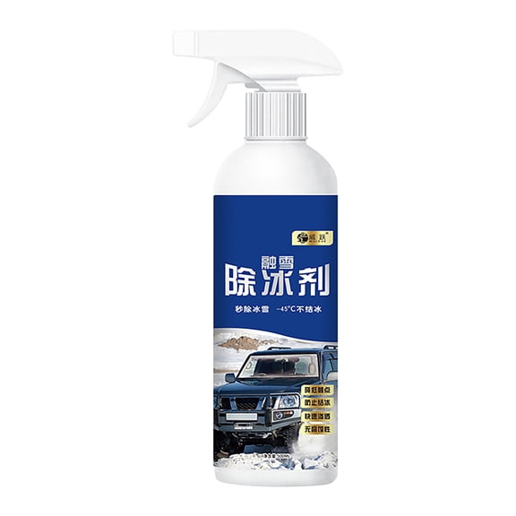 HDWUEN De-Icer for Car Windshield,Fast-Acting Ice & Winter Frost Deicing Spray,Effective Melting at −4°F,For Screen,Rearview,Windscreens,Headlights,Locks & Gates,17 Fl Oz Spray