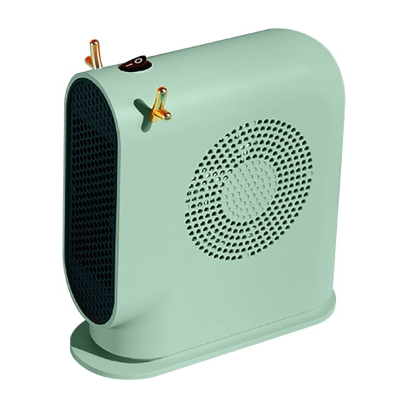 HDWUEN Desk Heater Space Heater Tipping Protection Portable Heater With Thermostat,Electric Desktop Heater High Output Fan for Home Bedroom Office Desk Indoor Use