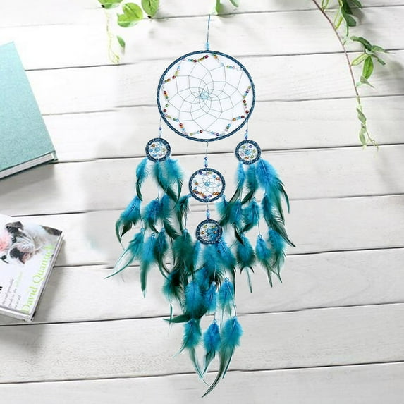 HDWUEN Dreamcatchers Colors Feather Dream Catchers For Bedroom Wall Decoration For Kids