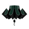 thumbnail image 1 of HDWUEN Inverted Travel Umbrellas Beach Lightweight Umbrellas Compact for Rain & Sun Portable Folding Windproof Umbrella Green, 1 of 5