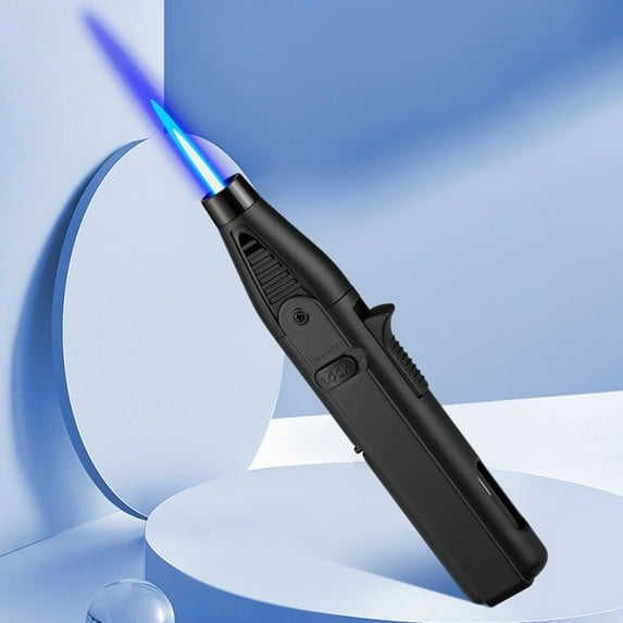 HDWUEN Portable Lighter,Collection Cigarette Lighter Camping Lighter Cool Novelty Lighter Traditional Jet Flame Lighters,Black