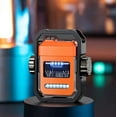 thumbnail image 1 of HDWUEN Smart Electric Lighter,Double Flame Lighter for Candle Hiking BBQ,Rechargeable Lighter,orange, 1 of 2