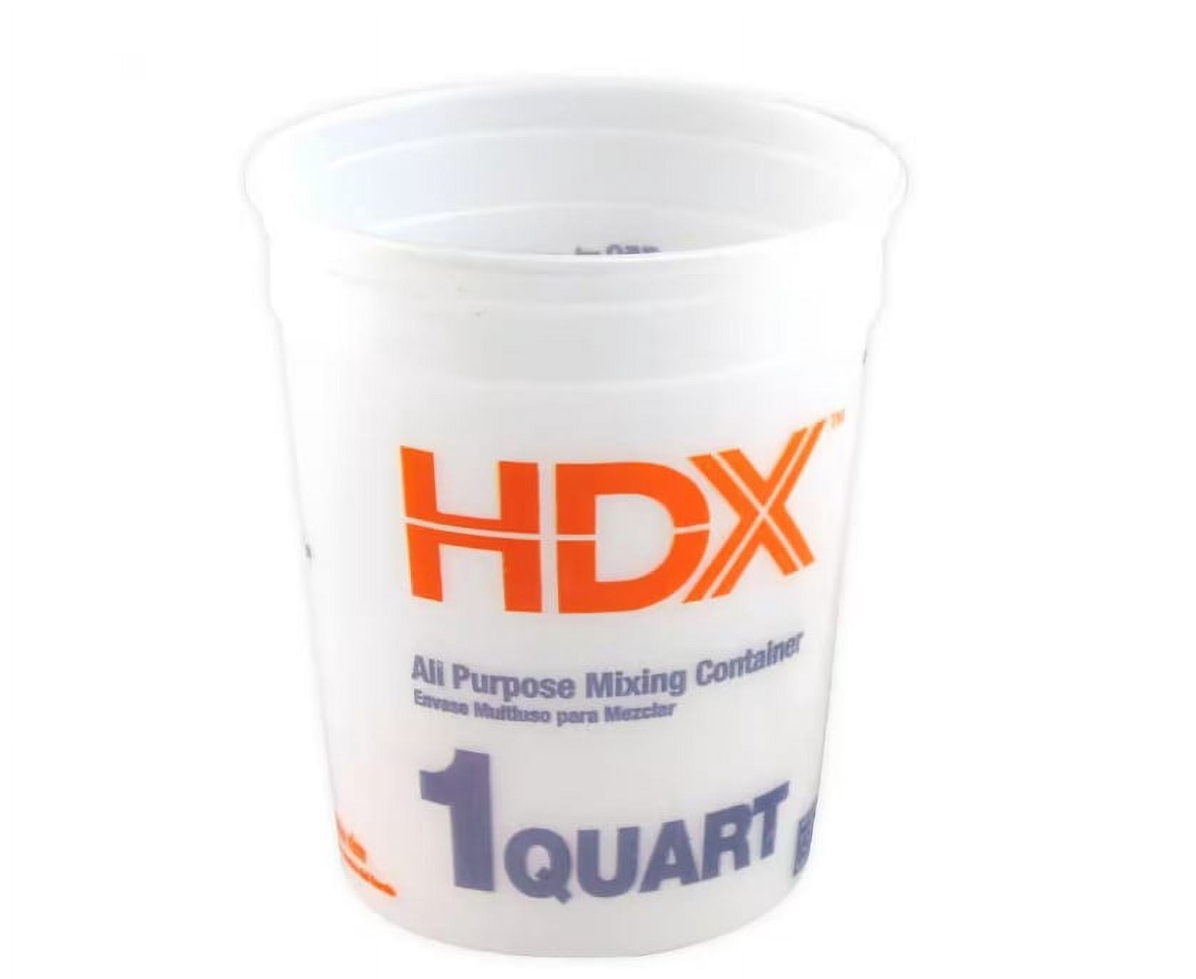 HDX 1 Quart Natural Paint Bucket